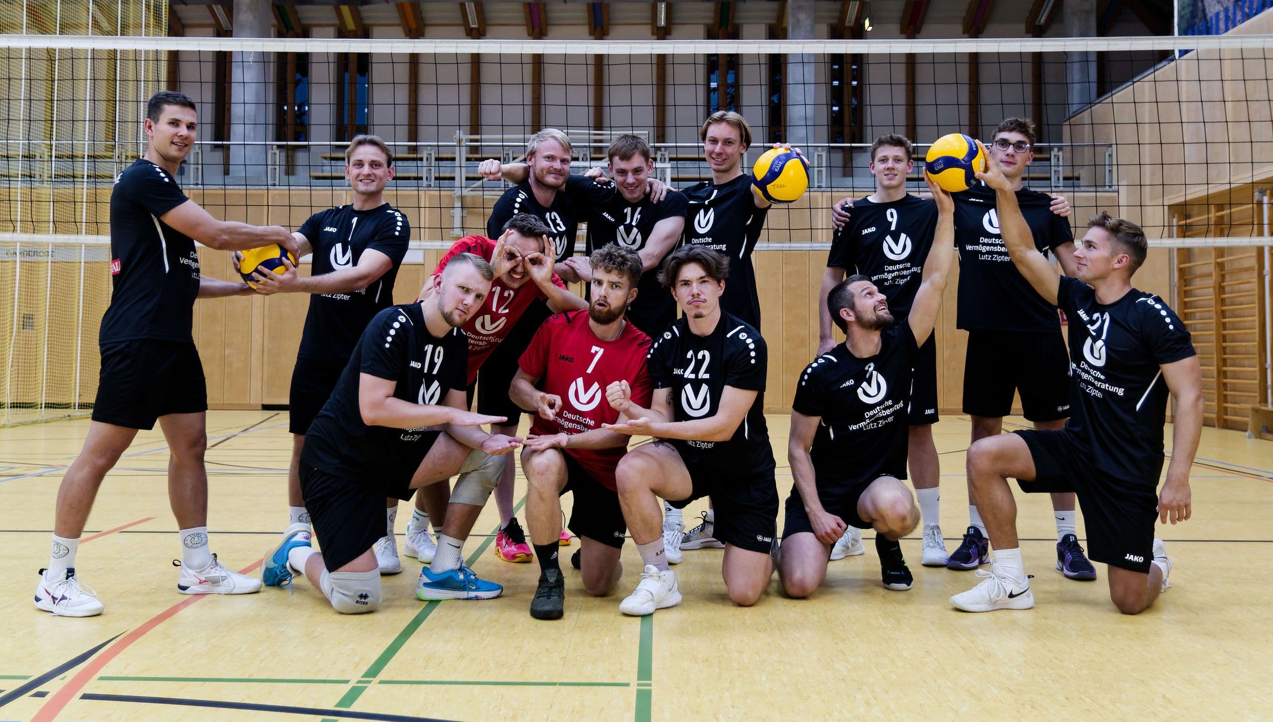 Teamfoto der zweiten Mannschaft